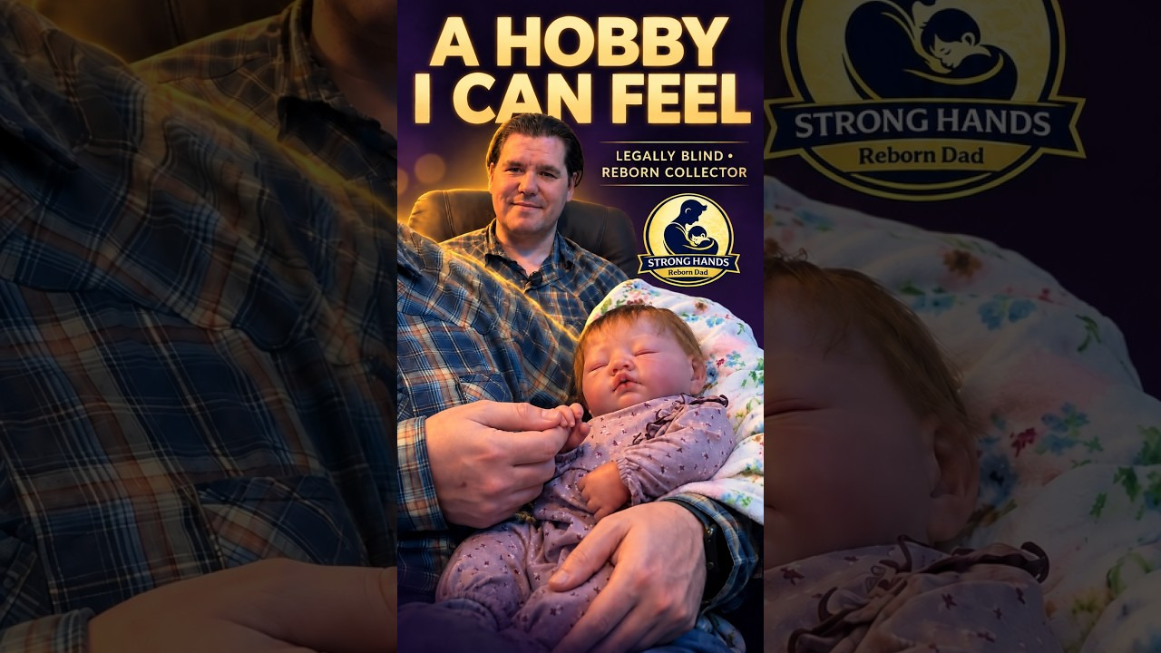 I'm Legally Blind—This Is How I Experience My Reborn Doll #Shorts